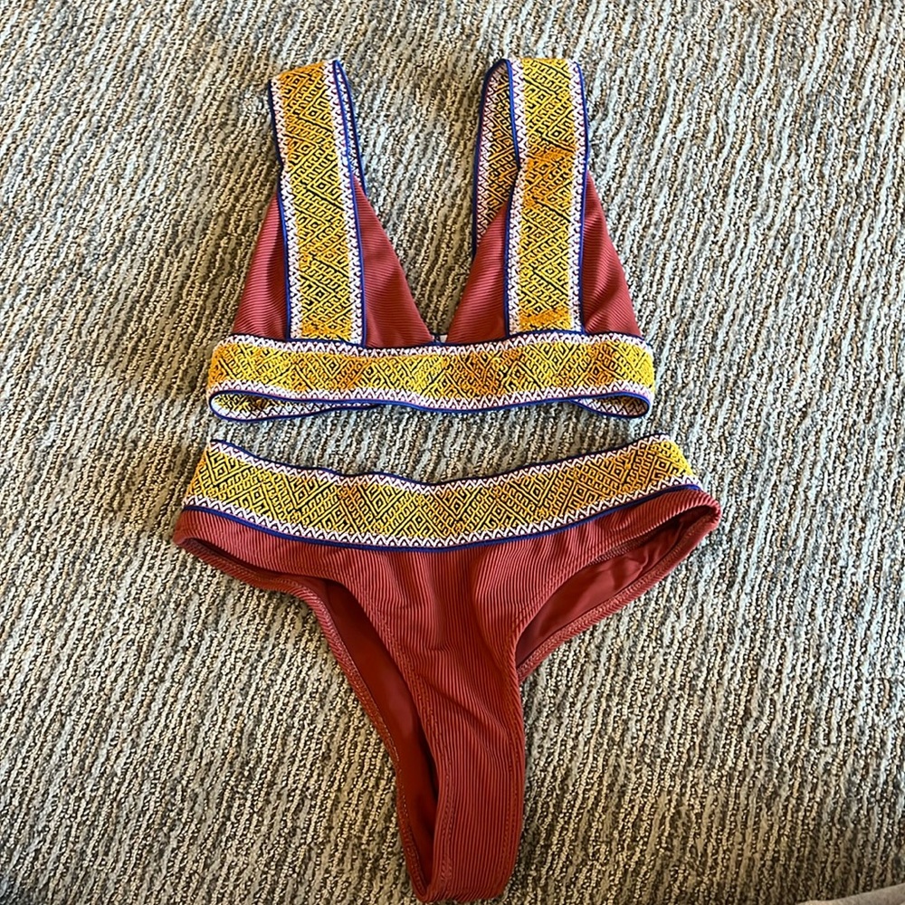 Elysiian swimsuit bikini top and bottom